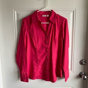 CATO Women’s 3/4 Sleeve Button Down Top